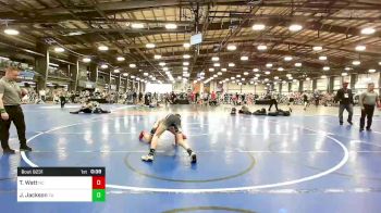 120 lbs Consi Of 64 #2 - Tyler Watt, NC vs Jedediah Jackson, CA