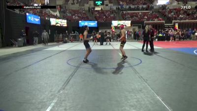 89 lbs Semifinal - Trinaty Isakson, Billings Wrestling Club vs Emma Rivera, Magic City Wrestling Club