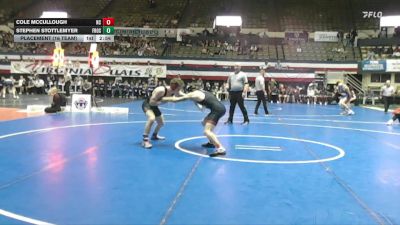 141 lbs Placement (16 Team) - Stephen Stottlemyer, Frostburg State vs Cole McCullough, Newberry College