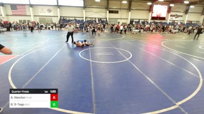 145 lbs Quarterfinal - Annabelle Newton, Florence Outlaw WC vs Berlynn Teâ??Rinah Solia-Tago, Silverback WC