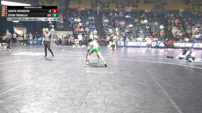 165 lbs Consi Of 16 #2 - Jadyn Johnson, Little Rock vs Zyon Trujillo, Utah Valley
