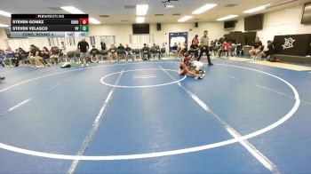 144 lbs Cons. Round 4 - Steven Velasco, Victor Valley vs Steven Gomez, Corona