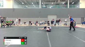 105 lbs Round 6 (10 Team) - Graydon Martin, Virginia Team Predator vs Connor McLeod, Hanover Hawkeye