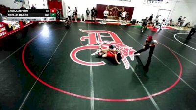 100-105 lbs Round 2 - Noellie Ramos, Threshold WC vs Camila Alfaro, Downey High School