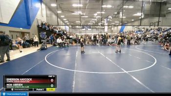 82 lbs Champ. Round 2 - Emerson Haycock, Jordan Junior Wrestling vs Nox Obrien, Wasatch Wrestling Club