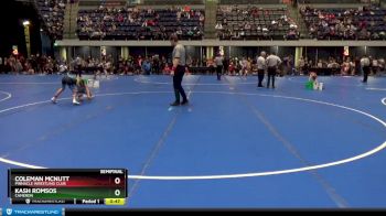 85 lbs Semifinal - Coleman McNutt, Pinnacle Wrestling Club vs Kash Romsos, Cameron