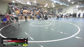 215 lbs Semifinal - Khale McDonnell, Fountain Valley vs Sammy Seja, Buchanan