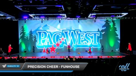 Precision Cheer - Funhouse [2019 Junior Pom Day 1] 2019 PacWest