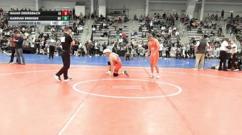 145 lbs Consi Of 8 #2 - Isaiah Ebersbach, CA vs Gabrian Bridges, MO