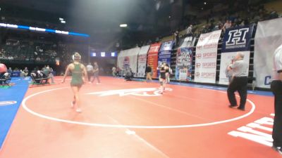 105 Class 1 lbs Cons. Round 2 - Dallys Shaffer, Adrian vs Olivia Cunningham, Mid-Buchanan