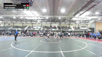 144 lbs 3rd Place - Kyle McCarthy, Mt. Hope vs Seth McGrew, Bishop Hendricken