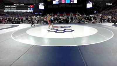 126 lbs Cons. Sub-rd Of 32 - Saxon Bristol, HI vs Mikale Lynch, SC