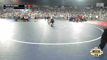 B5A-126 lbs Semifinal - Cash Wiley, Carl Albert vs Felipe Villarreal, Duncan