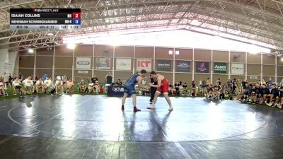 285 lbs Isaiah Collins, Missouri vs Nehemiah Schwinghammer, Minnesota Red