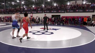 92 kg Semis - Cody Merrill, Cowboy RTC/ Titan Mercury Wrestling Club (TMWC) vs Tucker Hogan, Mat-Town USA