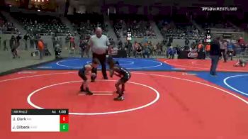 46 lbs Prelims - Uzziah Clark, Pin-King All Stars vs Jaxson Dilbeck, Woodland Wrestling Club
