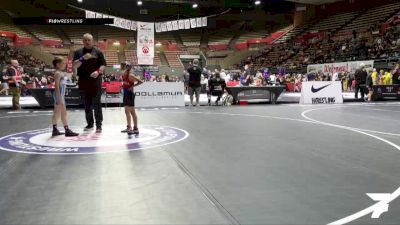Cons. Round 1 - Jay Hernandez, Madera Wrestling Club vs Ricky Gonzalez, Turlock Wrestling Club