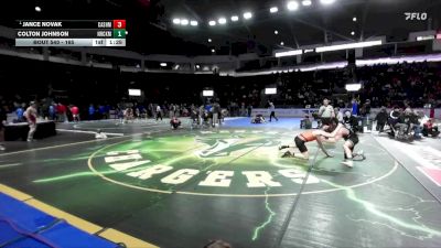 165 lbs Champ. Round 2 - Jance Novak, Cashmere vs Colton Johnson, North Creek