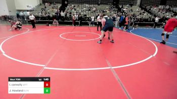 287-H lbs Semifinal - Timothy Connolly, Jefferson Township vs Jacob Howland, Elite Wrestling