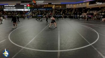 150 lbs Champ. Round 2 - Calvin Miller, Shakopee vs Jacob Mahler, Hampton-Dumont-CAL