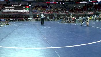 1A-285 lbs Champ. Round 2 - Owen Menke, Sigourney-Keota vs Jacob Bishop, Hinton