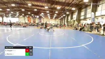 182 lbs Rr Rnd 3 - Alex Hopper, Prestige Worldwide vs Juliano Marion, Young Guns Green