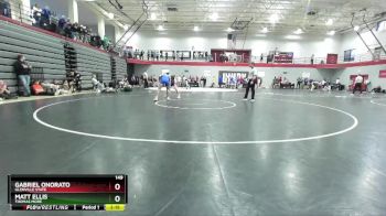 149 lbs Champ. Round 2 - Gabriel Onorato, Glenville State vs Matt Ellis, Thomas More