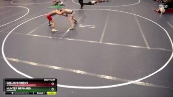 102 lbs Cons. Round 3 - Hunter Bernard, Minnesota vs William Dircks, Scoring Edge Wrestling Center