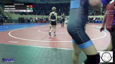 87 lbs Consi Of 16 #2 - Noah Sword, Lincoln Christian vs Ryder Hobbs, Salina