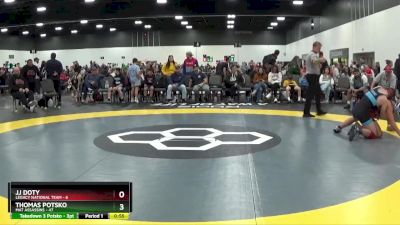 139 lbs Round 5 (6 Team) - Thomas Potsko, Mat Assassins vs JJ Doty, Legacy National Team