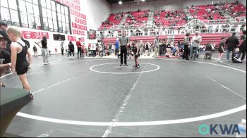 52 lbs Consi Of 8 #2 - Bryson Bennett, Rough Riders vs Brixton Hiser, Murray County Takedown Club