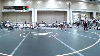 64 lbs Rr Rnd 3 - Kassidy Tran, Reign WC vs Surya Johnson, Rancho Bernardo HS
