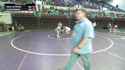 165 lbs Round Of 16 - Owen Patterson, Waccamaw vs Jaxson Brewer, Powdersville