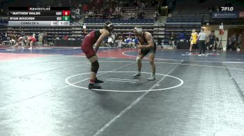 184 lbs Consi Of 4 - Matthew Walsh, Harvard vs Ryan Boucher, Michigan State
