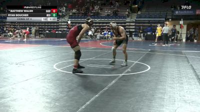 184 lbs Consi Of 4 - Matthew Walsh, Harvard vs Ryan Boucher, Michigan State