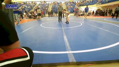 73 lbs Rr Rnd 3 - Driver Baker, Skiatook Youth Wrestling vs Isaiah Mattox, Salina Wrestling Club