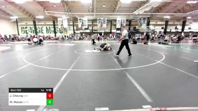 132 lbs Round Of 16 - Jaden Cheung, Headhunters WC vs Marco Maceo, Scanlan Wrestling Academy