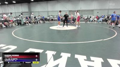 215 lbs Semis & 1st Wrestleback (8 Team) - Kaiden Morris, Illinois vs Caleb Kurtti, Minnesota Red