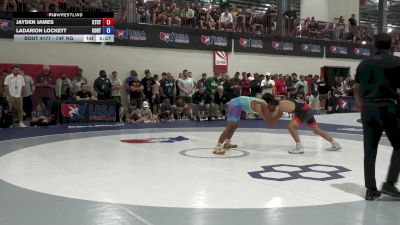 74F kg Champ. Round 1 - Jayden James, KD Training Center/ TMWC vs Ladarion Lockett, Cowboy RTC