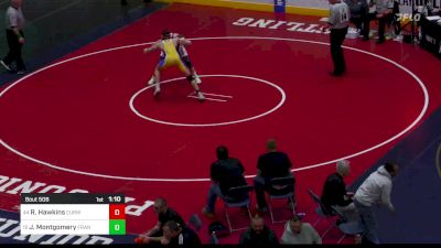 157 lbs Round Of 32 - Reed Hawkins, Curwensville vs John Montgomery, Franklin Regional