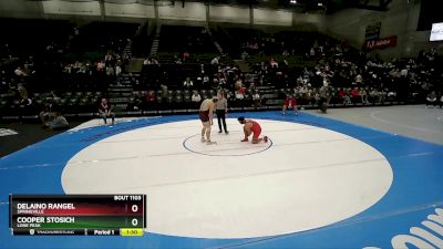 193 lbs Cons. Round 5 - Cooper Stosich, Lone Peak vs Delaino Rangel, Springville