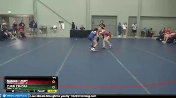 100 lbs 2nd Place Match (8 Team) - Natalie Handy, Pennsylvania Blue vs ZURRI ZAMORA, Texas Blue