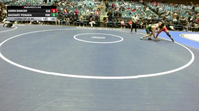 165 lbs Consi Of 32 #2 - Aiden Dancer, Upper Lake vs Zachary Posada, Poway