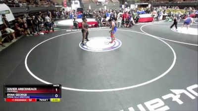 215 lbs Champ. Round 3 - Xavier Areceneaux, California vs Ryan George, Spring Hills Wrestling