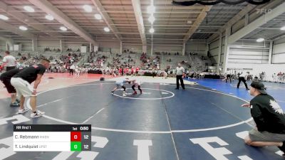 70 lbs Rr Rnd 1 - Cameron Rebmann, Mat Assassins Gray vs Trevor Lindquist, Upstate Uprising White