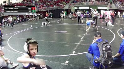 59 lbs Champ. Round 2 - Canaan Engel, Hawks Wrestling Club (Lincoln) vs Eliaz Brandl, MWC Wrestling Academy