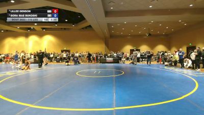 110 lbs 3rd Place Match - Lillee Denson, Michigan Wrestling Academy vs Sora Mae Bukoski, Diehard Wrestling Club