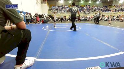 58 lbs Consi Of 8 #1 - Gordon Hoselton, Standfast OKC vs Asher Doyle, Iron Grapplers Wrestling Club