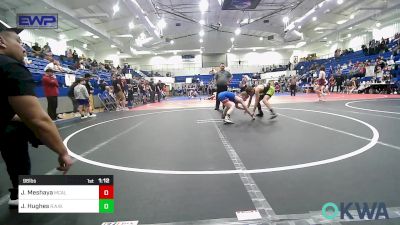 96 lbs 5th Place - Jacob Meshaya, Mcalester Youth Wrestling vs Jamison Hughes, R.A.W.