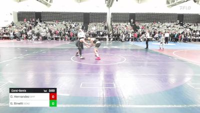 200-J lbs Consolation - Derek Hernandez, GIFPH WRESTLING vs Giovanni Binetti, GONZO TRAINED